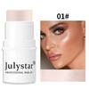 JULYSTAR Multi-Use Makeup Stick Cream Blush Highlighter and Contour Shimmer Matte Face Glow Cheek Tint Cosmetics