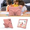 For iPad 10.2 (2021)/(2020)/(2019)/iPad Air 10.5 inch (2019) Case Butterfly Kickstand EVA Tablet Cover with Lanyard