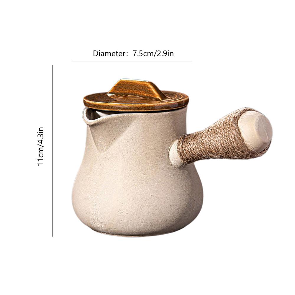 Spis Tekanna Vattenkokare Keramik Tekanna Keramisk Tekanna Kokande Örtmedicin Tank Dekokteringskruka Kokkärl Gryta Tekanna