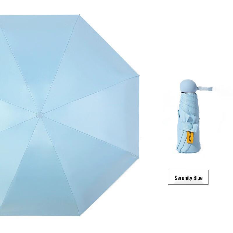 Nanqiao Flat Five-Fold Sun & Rain Umbrella