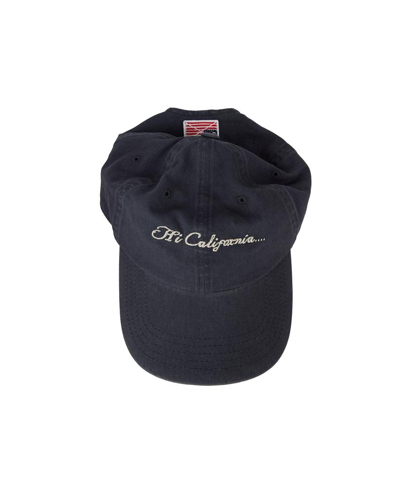 1011 GALLERY Hi California Washed Ball Cap - Navy