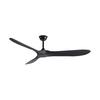 Variable Frequency Ceiling Fan with Light and Remote Control, Solid Wood Blades, for Living Room, Dining Room, Bedroom