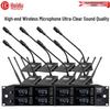 HuiDu MA-08E Professional 8-Channel Wireless Microphone System (CN Version)