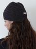 Elssibeui Crochet Knit Beanie_Black