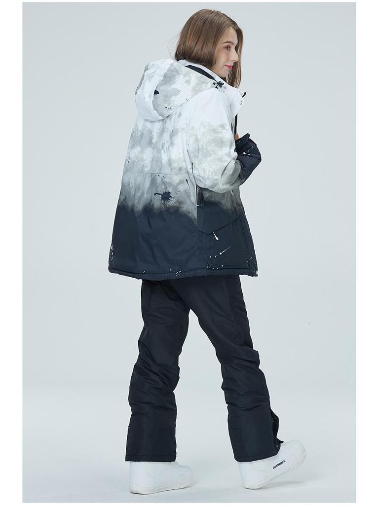 Unisex Windproof Waterproof Ski Suit: Warm Snowboard Gear for Men & Women