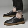 New Men Casual Shoes Simple Male Sneakers Lightweight Breathable Shoe White Flat Bottom
