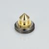 Pailvens Speaker 8 Height Adjustable Speaker Metal Spike Stands with 16 for Improved Audio Sound Quality and Vibration Gold Insulators, Pieces,