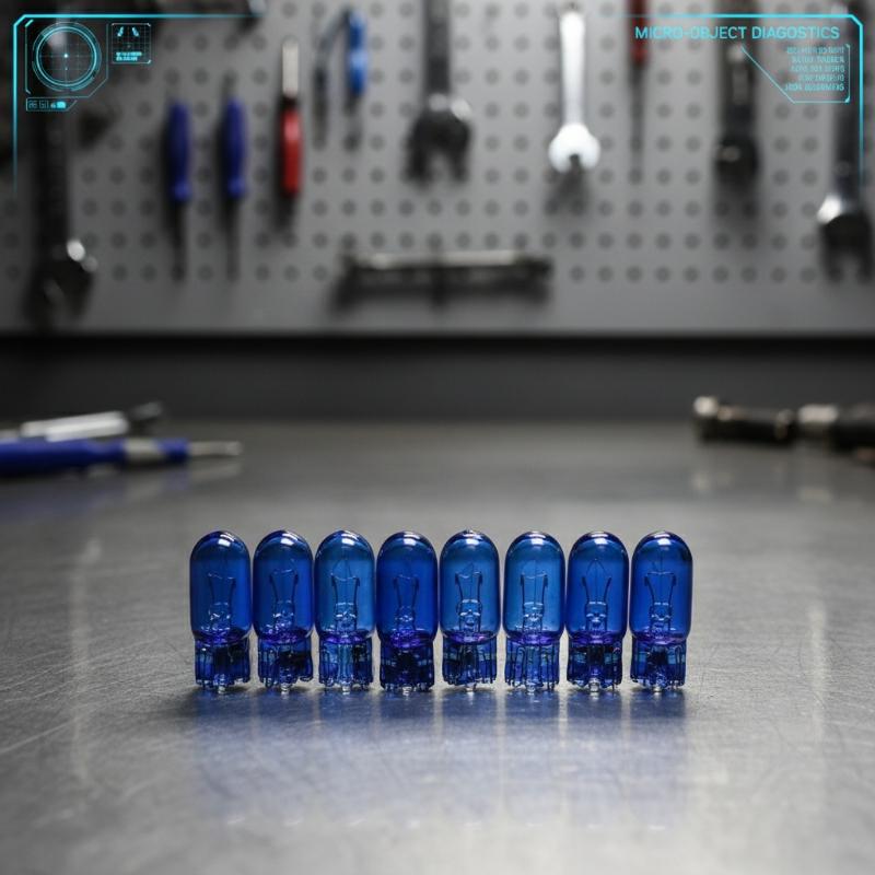 10x T10 168 W5W 5W White Halogen Bulb 12V Xenon Car Sidelight Front Headlamp Durable Replacement