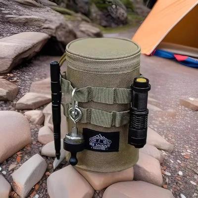 Borsa Porta Bicchiere Birra da Esterno Borsa portaoggetti Multifunzionale Borsa Porta Bicchieri d'Acqua per Bicchiere Borsa Porta Bicchiere Portatile per Campeggio Picnic