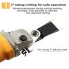M10/M14 Thread M10 M14 Angle Grinder Accessory Triangular Sanding Pad Polishing Angle Grinder Magnum Heads Oscillating Tools
