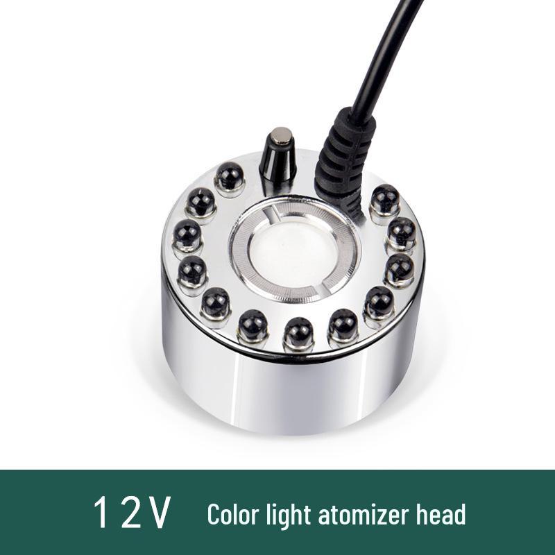 12V Solar-Powered Ultrasonic Single-Head Fog Maker Humidifier