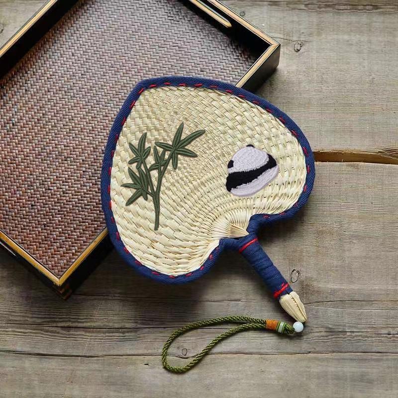Na Yang Ink Bamboo Embroidery Patch: Ancient-Style Decorative Cloth for Handbag and Clothing Accessories