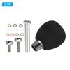 PATIKIL Fishing Reel Handle Knob 2 Sets Lightweight EVA Fishing Reel Power Knob Handle Grip Fishing Reel Replacement Parts Silver