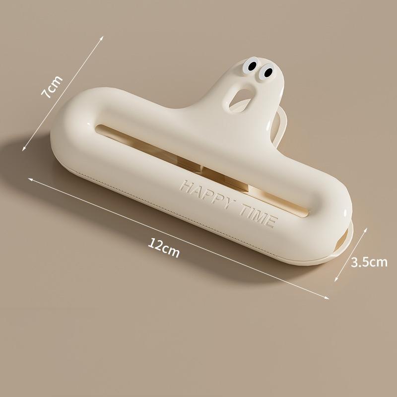 Creative Seal Sealing Clip Household Storage Food Snack Bag Sealer Clamp Kawaii Portable Kitchen Package Bag Accessories Tool