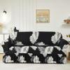 1pc Printed Skirt Sofa Cover, Elastic, Anti-slip. Simple, Modern, All-season, Dust & Cat-proof. Retractable, Washable, Durable.