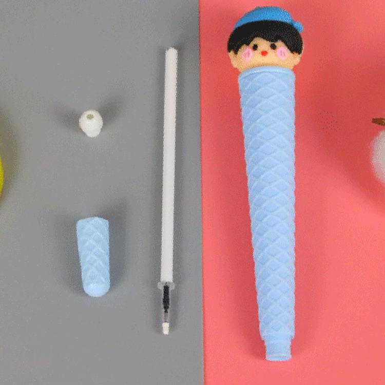 1 Piece Cute Gel Pen Creative Ice Cream Lovely Cartoon Gel Pen Office School Stationery Supplies