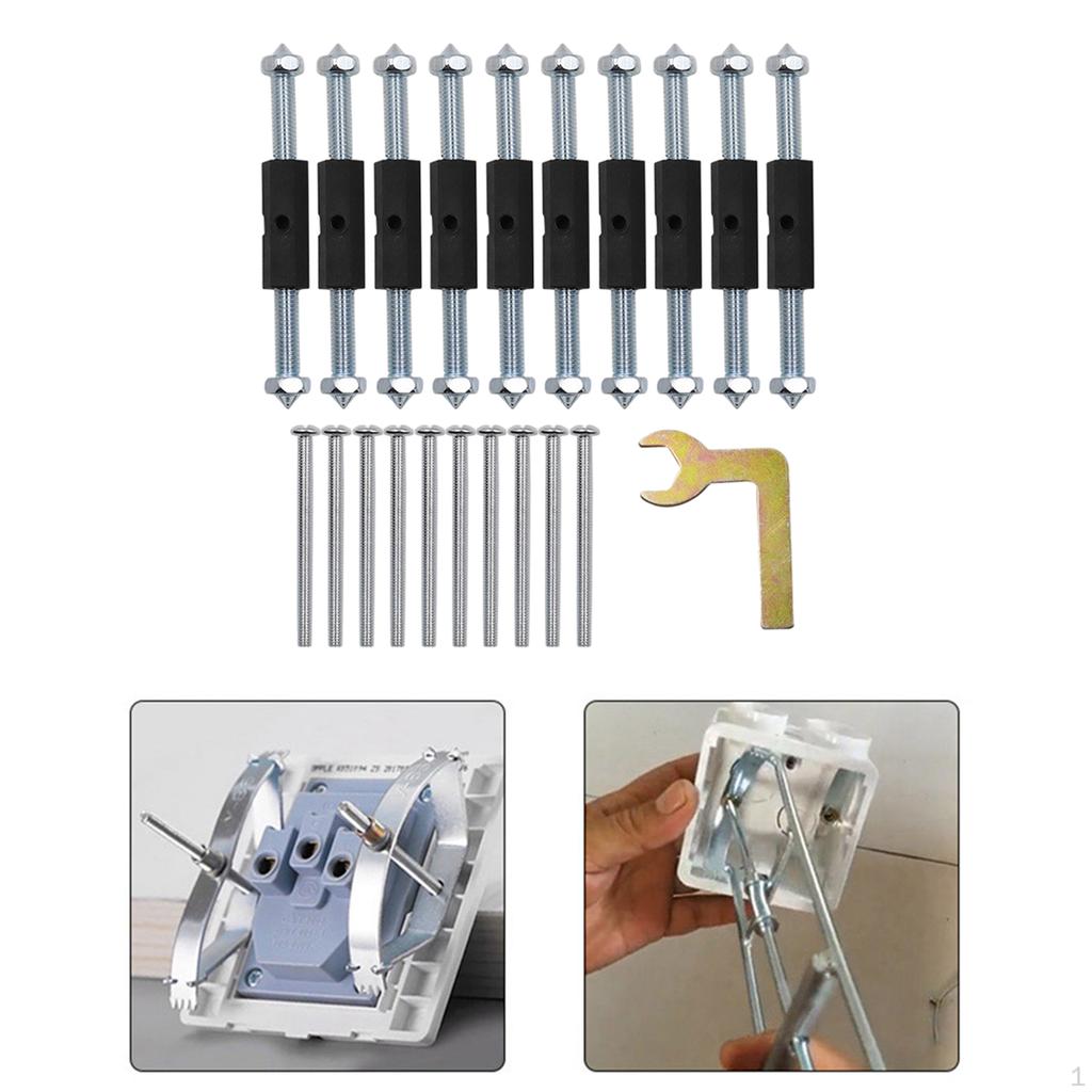 Screws Support Rod Kit Rust-resistant Wall Switch Repair Tool