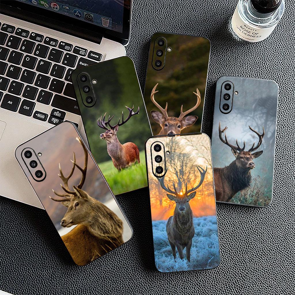 Soft Cover for Apple iPhone 17 16 14 15 Pro Max Plus 15+ 16E XR ProMax Air 16+ Coque Phone Case Deer Wild Hunting Buck