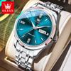 OLEVS Original Automatic Watches for Man High-end Luxury Sapphire Crystal Mirror Import Mechanical Movement Men's Business Watch