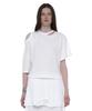 PARTIMENTO WOMEN Two-Way Cutout Deconstructed Top_White