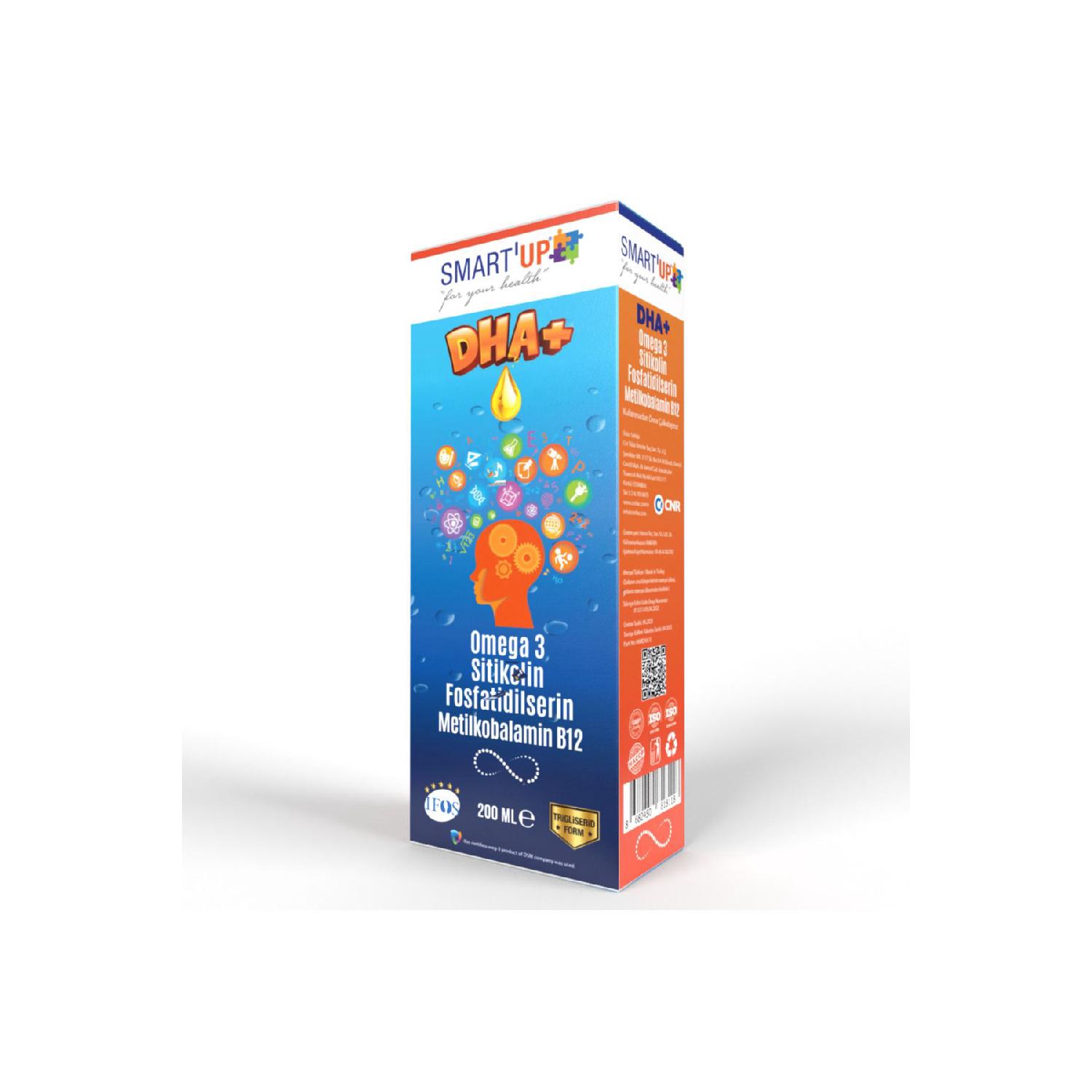 

Fish Oil B12 Containing Citicoline Dha Omega 3 And Phosphatidylserine (200 ml)