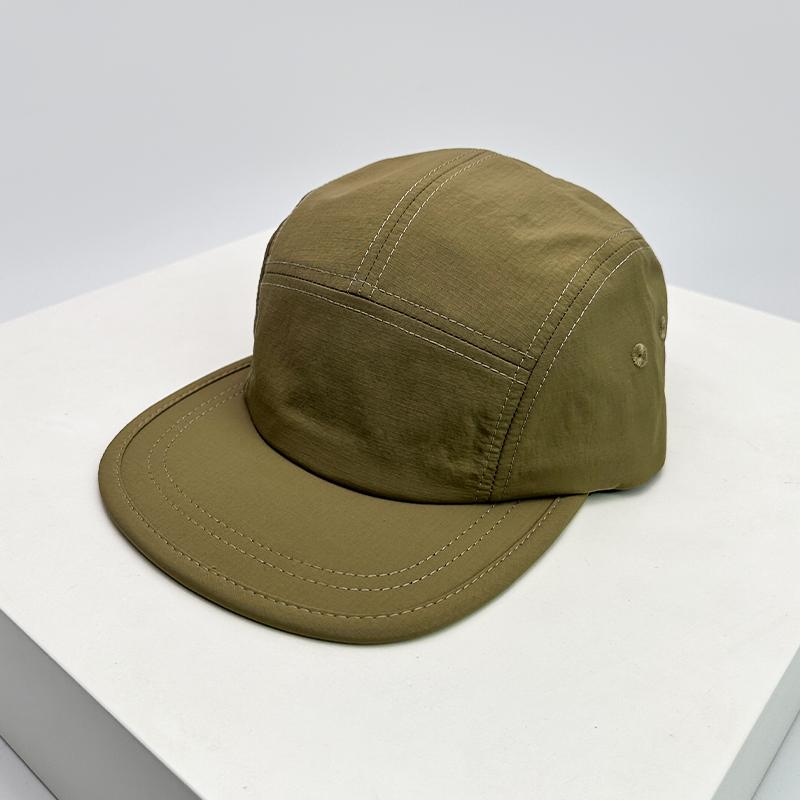 And Women Flat Brims Fast Drying Solid Color Baseball Caps Air Permeable Minimalist Sun Protection Outdoor Use Peaked Hats All-Match Fashion