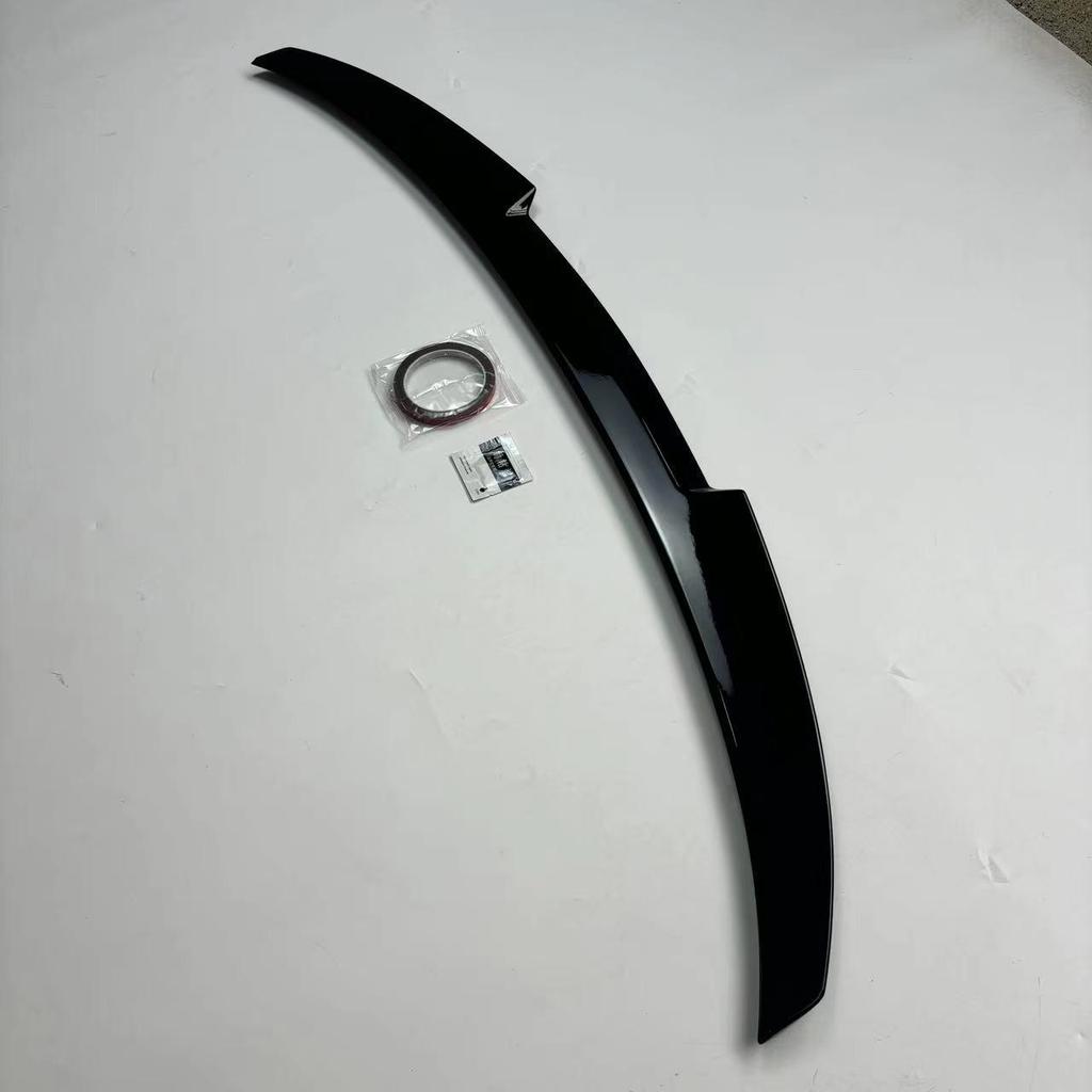 Compatible with BMW 3 Series G20/G28, M4 Style Rear Spoiler Wing Diffuser, Gloss Black Body Kit