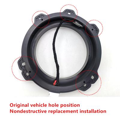 2PCS 6.5 Inch Audio Modification Speaker Pad Adapter For Hyundai IX35 Kia K3K5