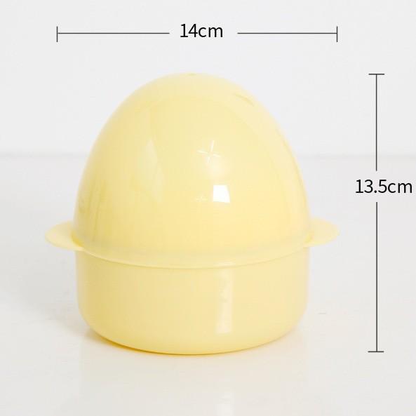 Creative Chicken Egg Steamer: Quick 4-Egg Heart-Shaped Breakfast Cooker.