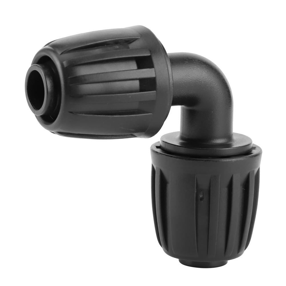 10Pcs Garden Water Tube Hose POM Elbow Connector Adapter Agricultural Irrigation Accessory