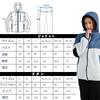 Arashiyama Golf Top and Bottom Mountain Golf Gray Sizes LL and XL Women's Rainwear, Set, Rainsuit, Raincoat, Parka, Waterproof, Wear, Fishing,