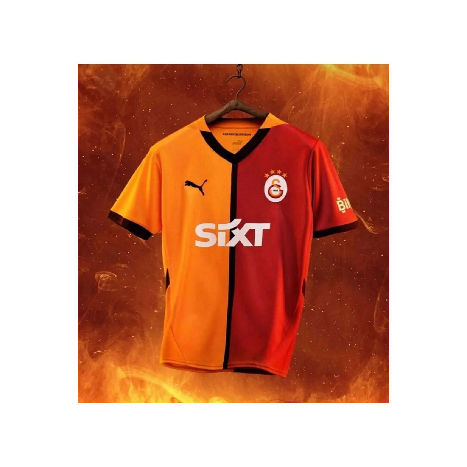 

Gltsry-24/25 Season Yellow Red Empty Back Football Jersey T-shirt Sweatshirt S чистый