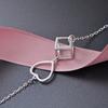 Lindon Women Zirkon 925 Sterling Silver Šperky Geometrické korálky Řetízkový náramek Módní jemný svatební dárek pro přítelkyni