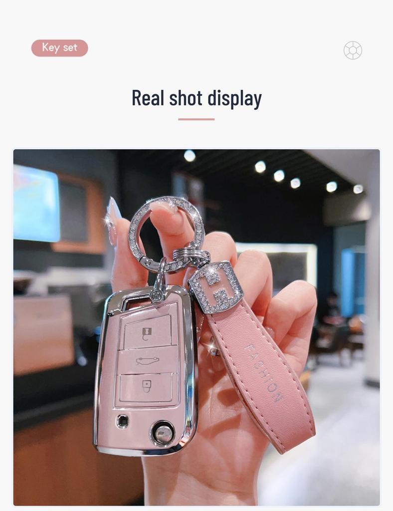 Volkswagen ID.3/ID.4/ID.6/ID.7 CROZZ Key Case Protective Buckle for Women