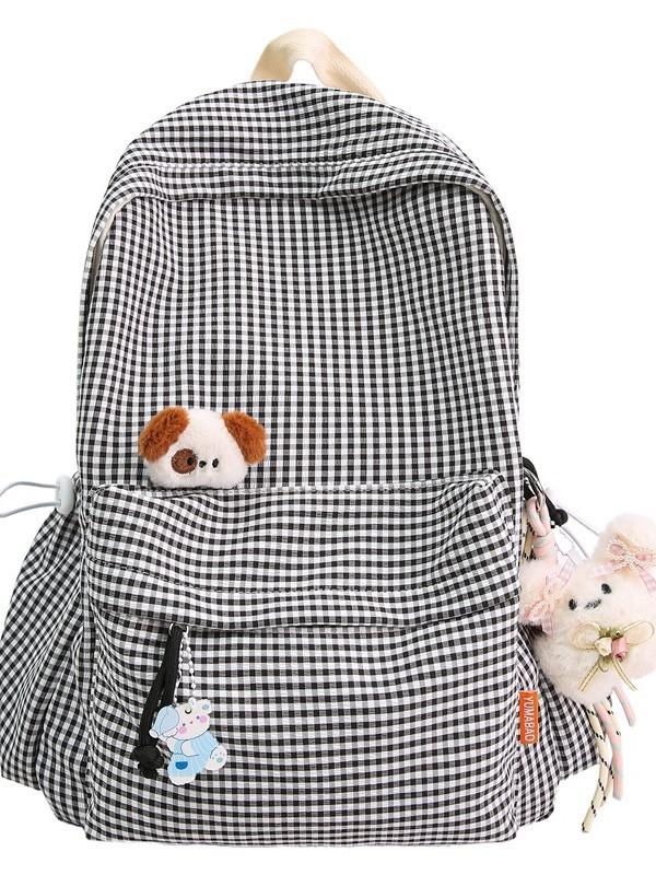 Girl Backpack With Nylon For School And Casual Use