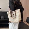 Stylish And Versatile Canvas Tote Bag For Women With Magnetic Closure And Spacious Design