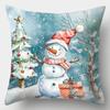 Christmas Pillowcase Office Seat Cushion Home Bedside Pillowcase