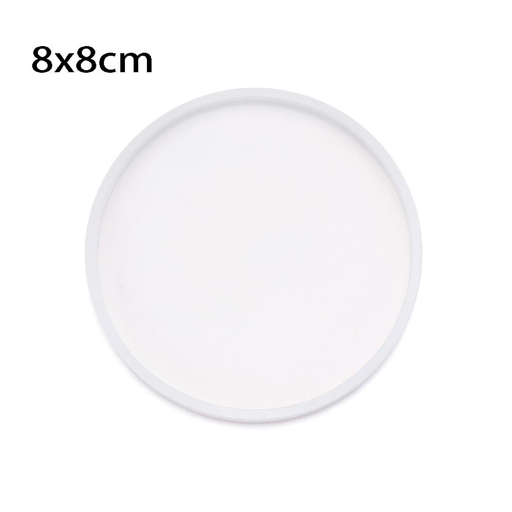 Transparent Fluid Arts Round Petri Dish Silicone Mold Round Coaster Epoxy Resin Art Supplies Make Your Own Coaster Resin Molds