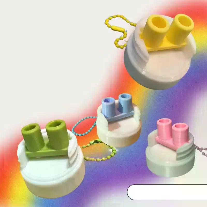 Skládací bylinný inhalátor Inhalátorová čepice Mini inhalátor na esenciální oleje a parfémy Dávkovač Láhev Thajský tradiční nosní inhalátor