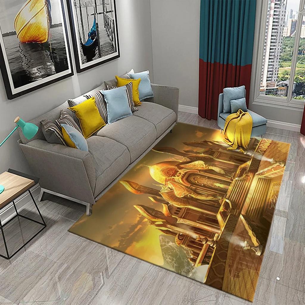 3D Religion Church Carpet Holiday Home Prayer Decor Living Room Bedroom Balcony Non-Slip Floor Mat