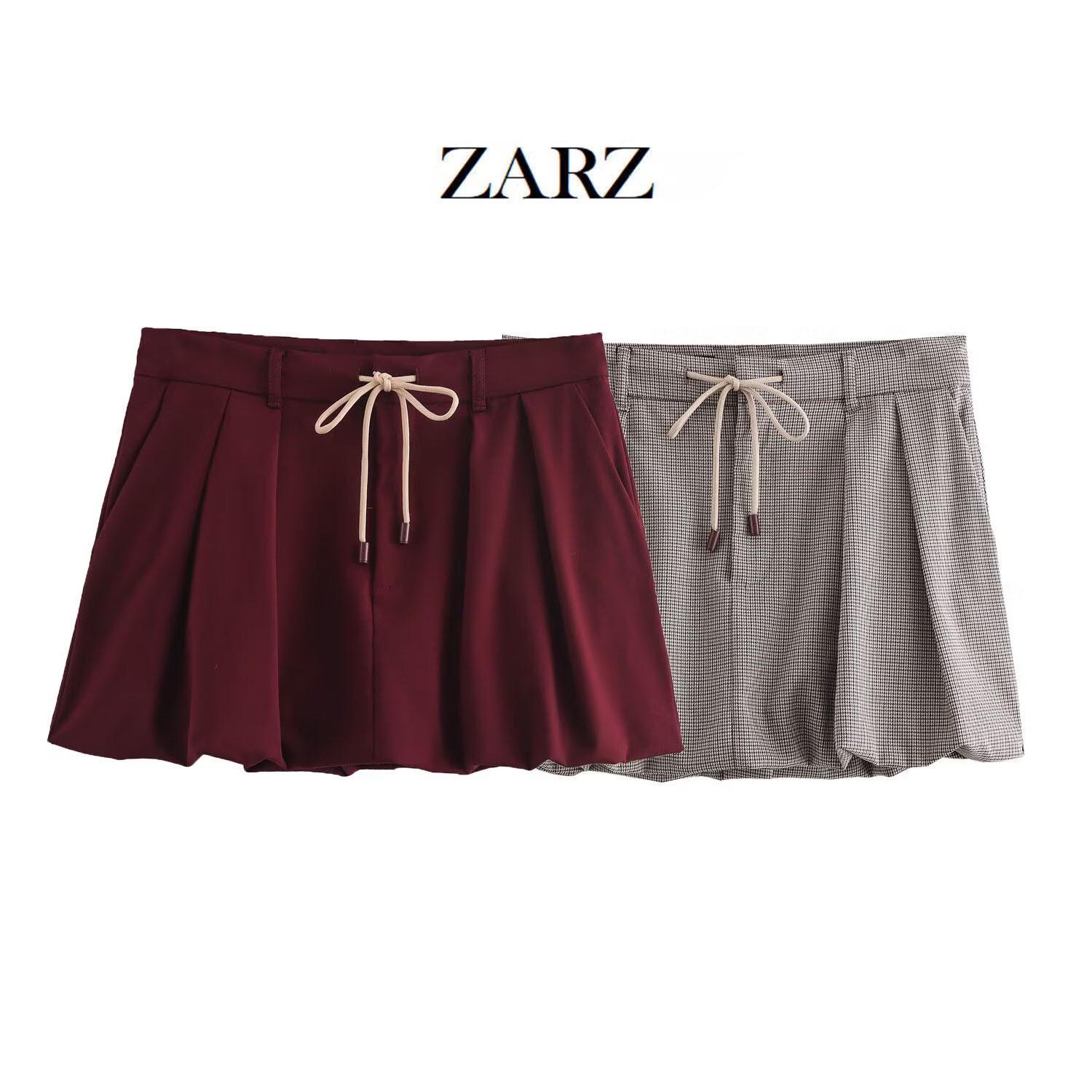 

ZARZ Women s European & American Style Lantern Mini Skirt Extra Small