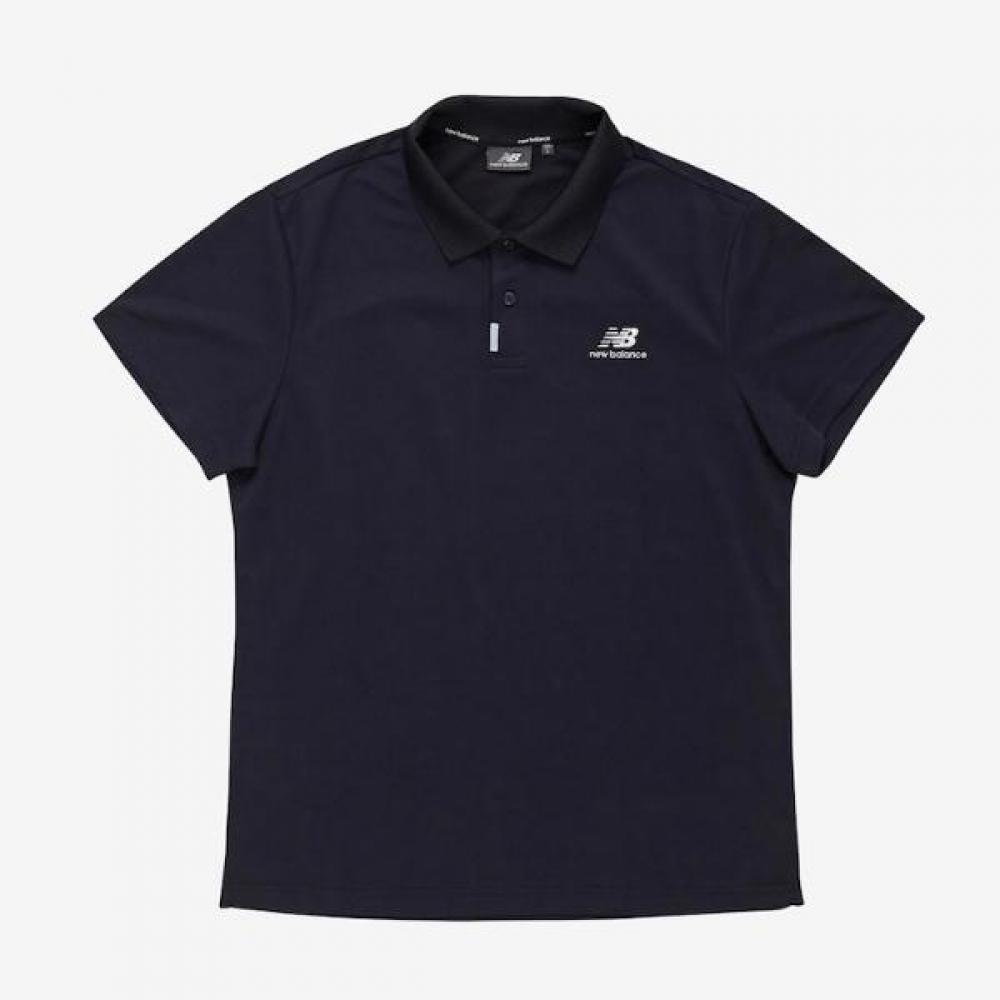 

New Balance Half Club EssenTial Poly Collar T shirT Navy Nbnfd21013 90(S)
