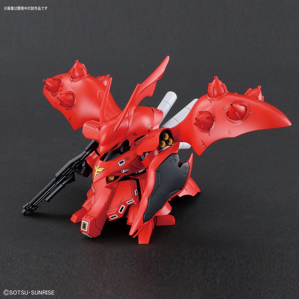 SD Gundam Cross Silhouette Nightingale Plastic Model Color-coded