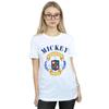 Disney Womens/Ladies Mickey Mouse Legend Cotton Boyfriend T-Shirt