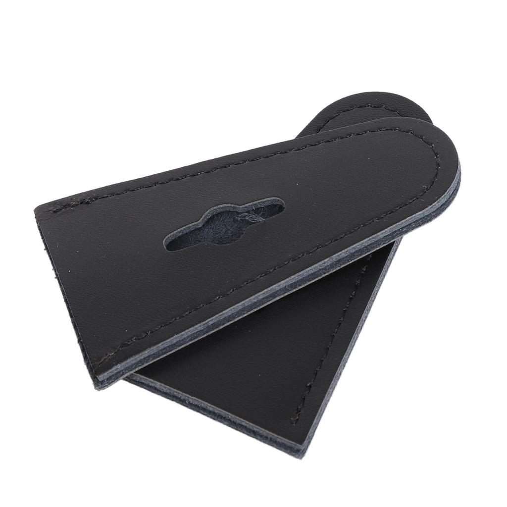 Jeden pár chráničů konců luku kožený odolný proti opotřebení chránič konců luku pro venkovní lov reflexní luk