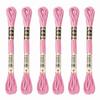 6 Skeins Embroidery Floss, Gradient Colors Polyester Embroidery Threads Bracelets String for Cross-Stitch Hand Embroidery