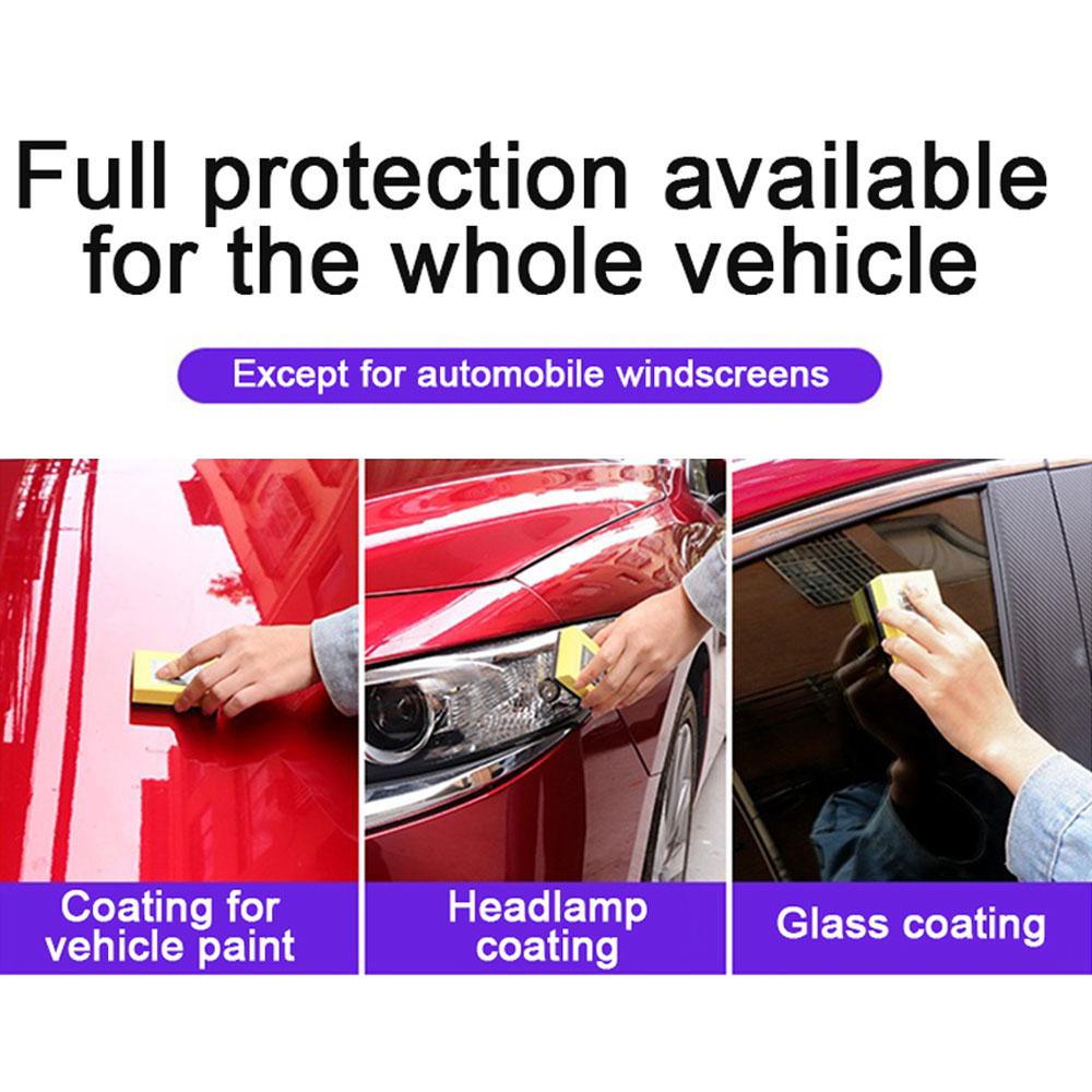 Car Liquid Ceramic Coat Hydrophobic Glass Coating Motocycle Paint Care Anti-scratch Auto Detailing Glasscoat Car Polish