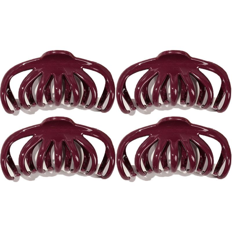 Korean Style Acrylic Solid Color Hair Clip Women's High-end Fashion Shark Clip Hair Accessories