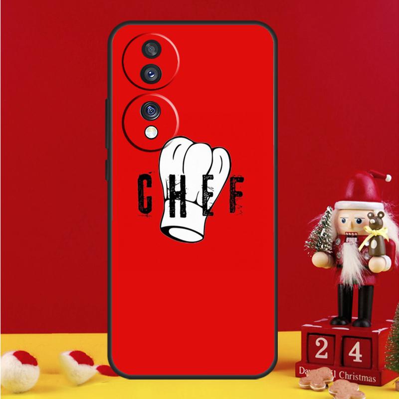Love Baking Chef Knife Case For Honor Magic 7 6 8 Pro Honor Win X9a X9b X9c X9d X8c X8b 50 70 90 200 400 Lite Cover
