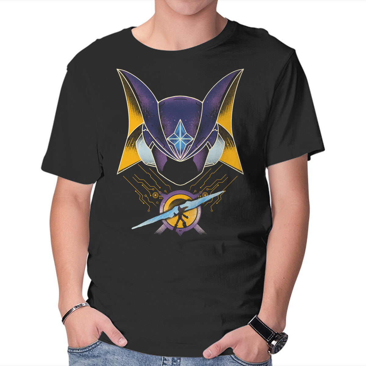 Unisex Crew Neck T-Shirt Legendary Navi Graphic Short Sleeve Casual Tee XS